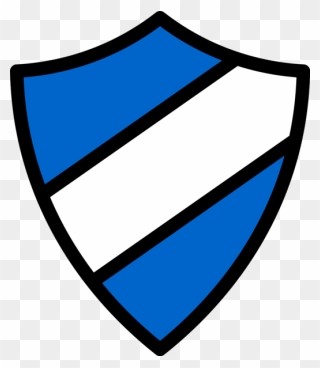 Emblem Icon Dark Blue-white - Transparent Dark Blue Shield Clipart