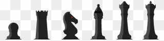 Chess Pieces Set - Chess Pieces 2d Png Clipart