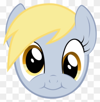 Derpy Face - Derpy Hooves Clipart