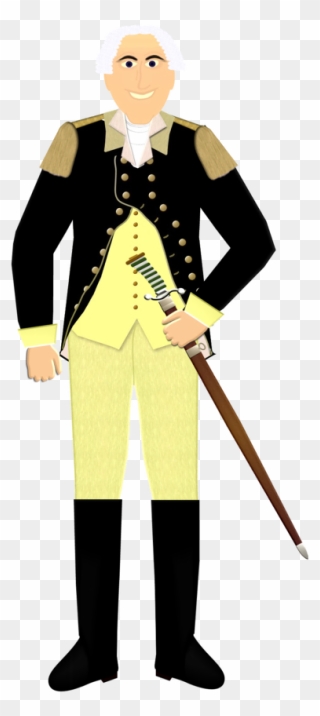 General George Washington Hat - George Washington Suit Drawing Clipart