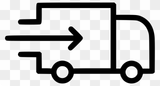 Delivery Van Import Svg - Shipping Icon Png Clipart
