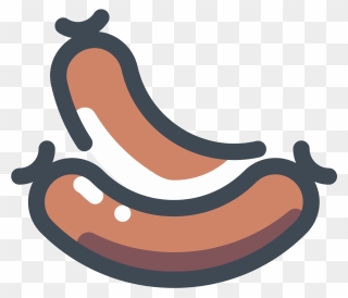Sausage Emoji - Sausage Icon Clipart
