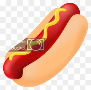 Hot Dog, Moved Permanently - Transparent Background Hot Dog Clipart - Png Download