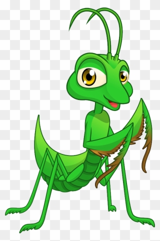 Mantis Png - Praying Mantis Cartoon Png Clipart