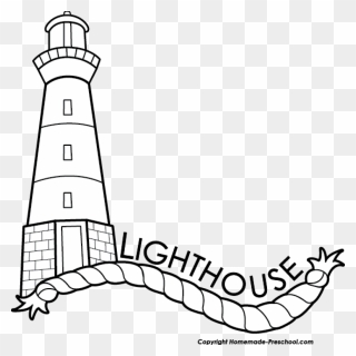 Transparent Lighthouse Vector Png - Lighthouse Clipart Black And White