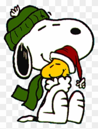 Transparent Snoopy Christmas Png Clipart