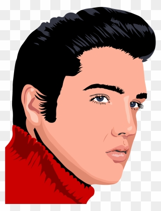 Drawing Elvis Presley Cartoon Clipart