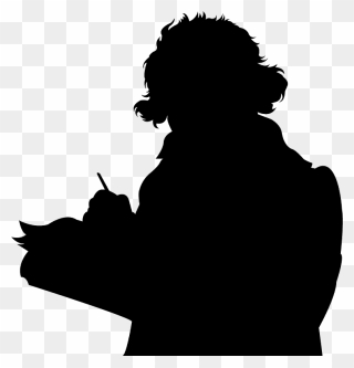 Beethoven Silhouette Clipart
