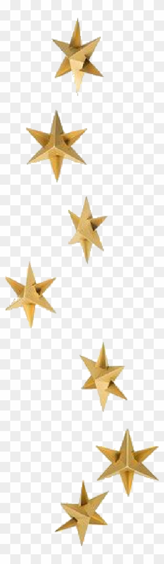 #stars #gold #sticker #clipart #freetoedit - Png Download