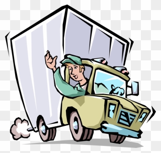 More In Same Style Group - Delivery Truck Clipart - Png Download