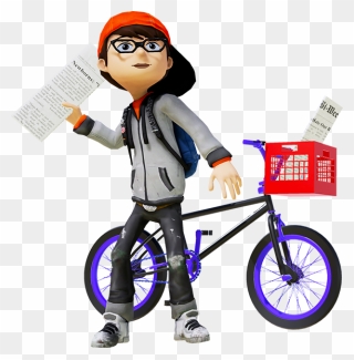 Delivery Clipart Bike Delivery - Png Download