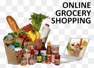 Grocery Png High Quality Image - Online Grocery Shopping Clipart