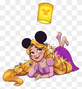 Rapunzel Tangled Mickeyears Cute Drawing - Cute Disney Drawings Princess Rapunzel Clipart