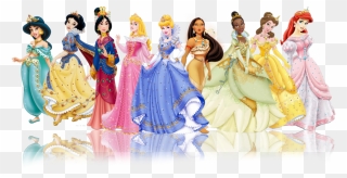 Walt Disney World Rapunzel Minnie Mouse Princess Aurora - Disney Princesses Transparent Background Clipart