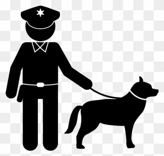 Boxer German Shepherd Police Dog Dog Breed Clip Art - Dog Police Icon - Png Download