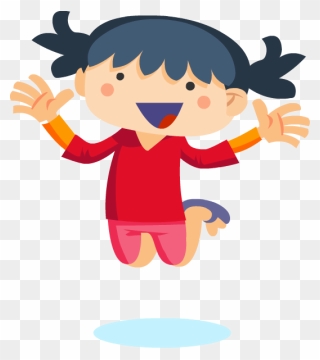 Jump Up And Down Cartoon Clipart