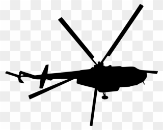 Army Helicopter Clipart Jet - Apache Helicopter Vector Png Top Transparent Png