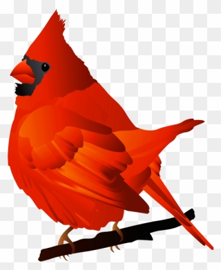 Holiday Clipart Cardinal - Cardinal Clip Art - Png Download