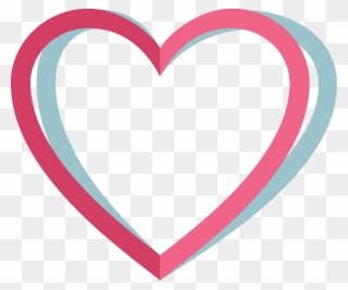 Pink Heart Outline Png Image - Free Pink Heart Transparent Png Clipart