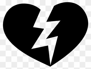 Broken Heart Emoji Clipart - Emoji Png Download Broken Heart Transparent Png