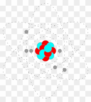 Animated Carbon Atom - Carbon Atom Png Clipart
