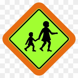 Transparent Signboard Png - Children Must Be Supervised Clipart