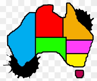 Mapimg - South Australia Map For Kids Clipart
