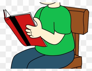 Sat On A Chair Clipart