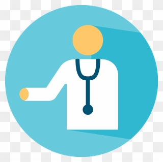 Open Clinic - Transparent Background Doctor Icon Png Clipart