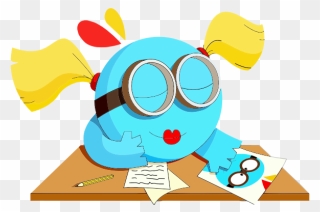 Schoolgirl In Love - Clip Art - Png Download
