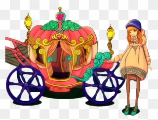 Cinderella Pumpkin Carriage Clipart Png Transparent - Pumpkin Carriage For Cinderella