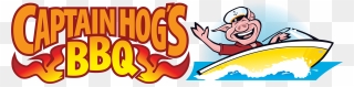 Captain Hog"s Bbq Horizontal Blankbg Clipart