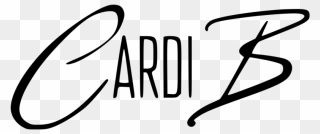 Cardi B - Logo De Cardi B Clipart