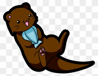 Otter Clipart Chibi - Chibi Oyter - Png Download