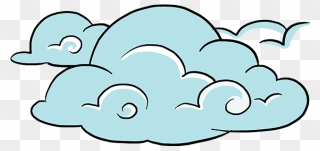 How To Draw Clouds Clipart