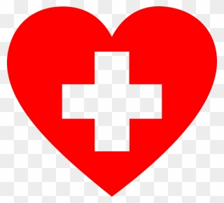 First Aid Heart Clipart - Png Download