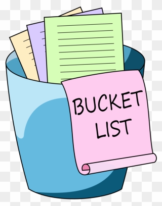 Clip Art Bucket List - Png Download