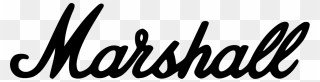 Marshall Amplification - Marshall Logo Png Clipart