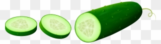Cucumber Clipart Veg - Cucumber - Png Download