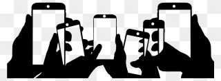 Smartphone Mobile Phone Signal Free Photo - Photographer Mobile Cartoon Png Clipart