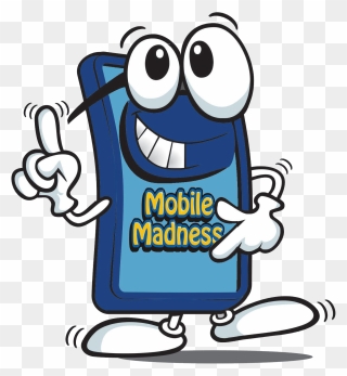 Mobile Madness Icon - Cell Phone Image Animated Clipart