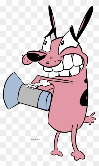 Transparent Courage Clipart - Courage The Cowardly Dog - Png Download