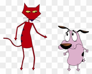 Courage The Cowardly Dog And Katz Clipart