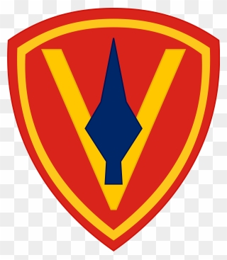 Usmc Svg Decor - 5th Marine Division Logo Clipart