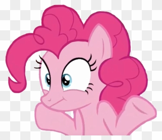 Transparent Shrugging Pinkie Pie [reupload With Improvements - My Little Pony Shrug Clipart