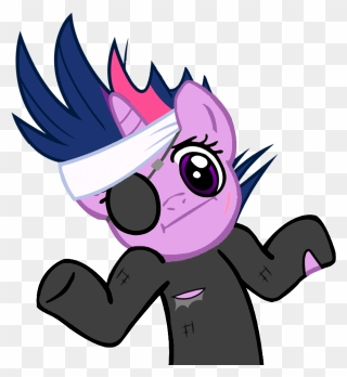 Twilight Sparkle Rarity Pinkie Pie Rainbow Dash Applejack - Pony Shrug Clipart