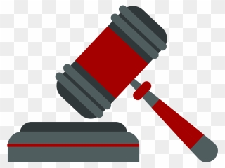 Transparent Gavel And Scales Clipart - Palu Sidang Vector - Png Download