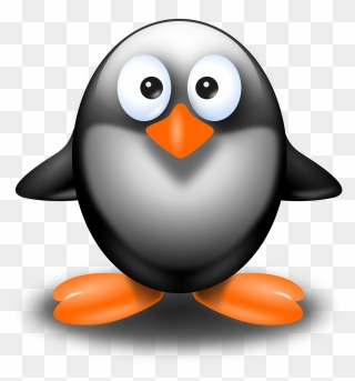 Penguin, Bird, Animal, Wildlife, Polar, Antarctica - Pingüino Cartoon Clipart
