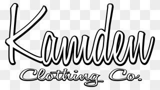 Kamden Clothing Co - Calligraphy Clipart