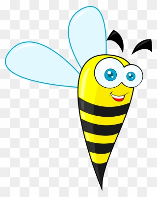 Friendly Bee Clipart - Png Download